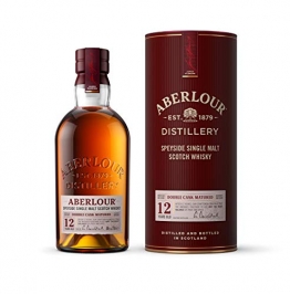 Aberlour 12 Jahre Highland Single Malt Scotch Whisky / Double Cask Matured Scotch Single Malt Whisky / 1 x 0,7 L - 1