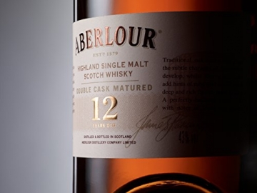 Aberlour 12 Jahre Highland Single Malt Scotch Whisky / Double Cask Matured Scotch Single Malt Whisky / 1 x 0,7 L - 4