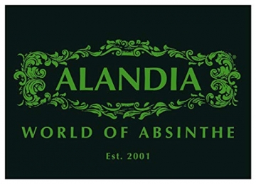 Absinth ALANDIA Rosé | Mit Hibiskusblüten natürlich gefärbt (ohne Farbstoff) | Traditionelles Rezept aus dem 19. Jh. | 60% Vol. | (1x 0.5 l) - 8