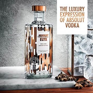 Absolut Elyx – Per Hand destillierter Luxus Wodka aus Schweden – Premiumwodka in edler Flasche – 1 x 0,7 L - 2