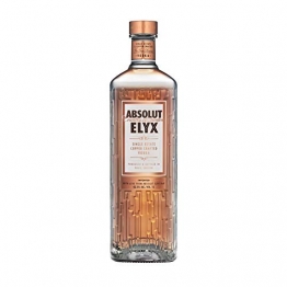 Absolut Elyx – Per Hand destillierter Luxus Wodka aus Schweden – Premiumwodka in edler Flasche – 1 x 1 L - 1