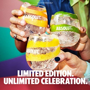 Absolut Movement Limited Edition – Absolut Vodka in neuem Design – 0.7L Flasche aus recyceltem Glas - 3