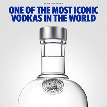 Absolut Vodka Original – Edler und extrem reiner Premium-Vodka aus Schweden in der ikonischen Apotheker-Flasche – 1 x 1 L - 2