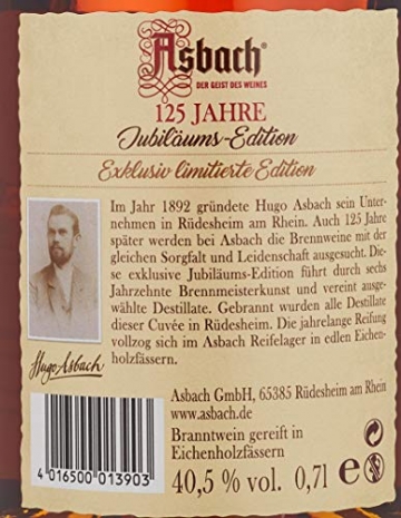 Asbach Jubiläums-Edition 125 Jahre (1 x 0.7) - 5