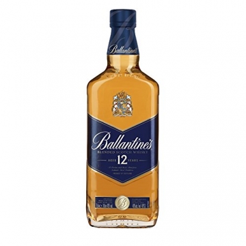 Ballantines 12 Blended Scotch Whisky – 12 Jahre alter milder Blend aus schottischen Malt & Grain Whiskys – Mit Honig-, Fruchtaromen & Gewürznoten – 1 x 0,7 L - 2