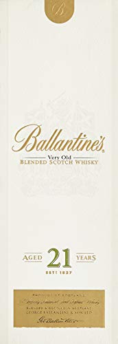 Ballantines 21 Blended Scotch Whisky – 21 Jahre alter reichhaltiger Blend mit würzigen Aromen, perfekt abgestimmten Rauchnoten & Fruchtnuancen – 1 x 0,7 L - 4