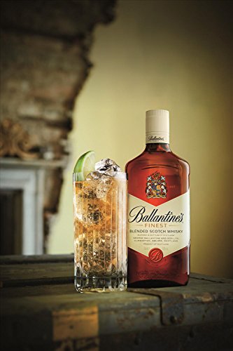 Ballantines Finest Blended Scotch Whisky – Milder Blend aus schottischen Malt & Grain Whiskys – Mit zartem Geschmack, ausgereiftem Aroma & frischem Abgang – 1 x 1 L - 4