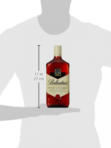 Ballantines Finest Blended Scotch Whisky – Milder Blend aus schottischen Malt & Grain Whiskys – Mit zartem Geschmack, ausgereiftem Aroma & frischem Abgang – 1 x 1 L - 6