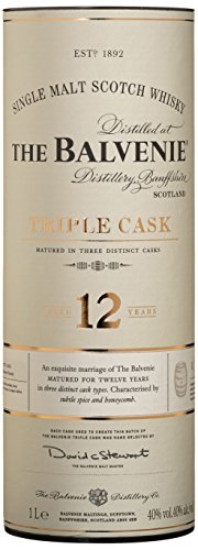 Balvenie 12 Years Old Triple Cask mit Geschenkverpackung Whisky (1 x 1 l) - 4