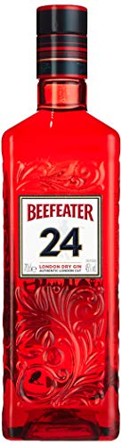 Beefeater 24 London Dry Gin – Der meistausgezeichnete Gin der Welt – Premium London Dry Gin hochwertiger Wacholderschnaps mit ausgewählten Botanicals – 1 x 0,7 L - 1