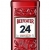 Beefeater Gin 24 Red Look London Distilled Dry Gin 45% 0,7l Flasche - 1