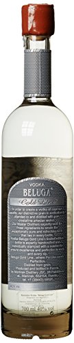 Beluga Russian Vodka Gold Line Leather mit 3 Gläser (1 x 0.7 l), 11959700 - 3