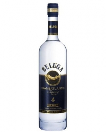 „Beluga Transatlantic“ Russische Föderationn Vodka 40% vol, 1 KARTON: 6 Flaschen je 0,7L - 
