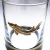 Beluga Vodka Gold Tumbler Trinkglas, Exklusive Bar Glas - 1