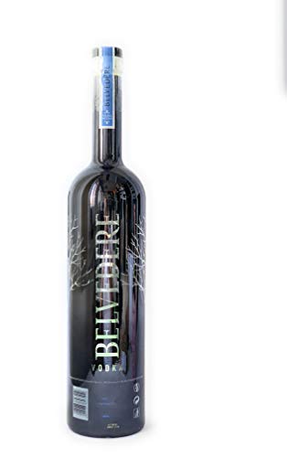 Belvedere Vodka Pure Gun Metall Edition mit LED Beleuchtung (1x 3l) 40% Vol - 2