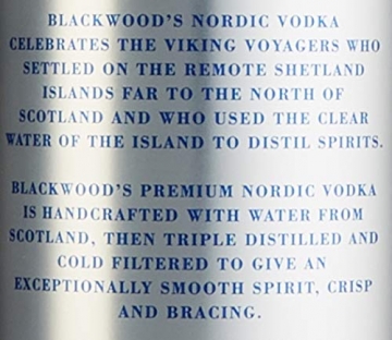 Blackwood's Nordic Wodka (1 x 0.7 l) - 4