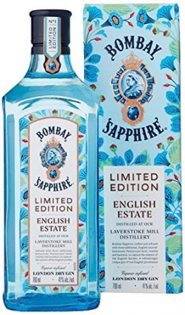 Bombay Sapphire Gin English Estate Limited Edition (1 x 0,7 l) - 1