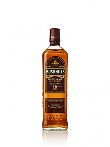 Bushmills Bushmills Malt 16Y Irish Whiskey 40%,Whiskey Irland 16 Jahre Whisky (1 x 0.7 l) - 1