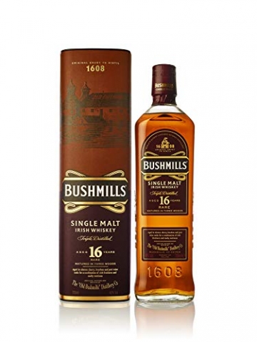 Bushmills Bushmills Malt 16Y Irish Whiskey 40%,Whiskey Irland 16 Jahre Whisky (1 x 0.7 l) - 7