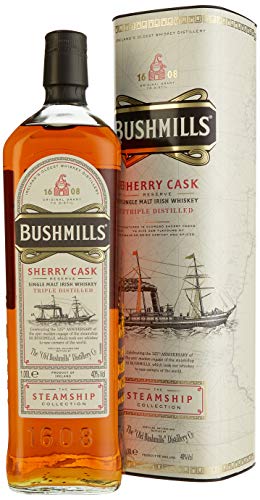 Bushmills Sherry Cask Reserve The Steamship Collection mit Geschenkverpackung (1 x 1 l) - 1