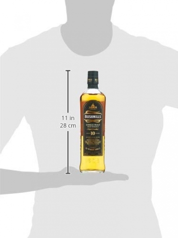 Bushmills Single Malt Irish Whiskey 10 Years Old mit Geschenkverpackung mit 2 Gläsern (1 x 0.7 l) - 6