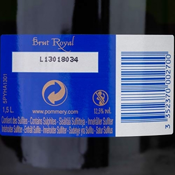 Champagne Pommery Brut Royal Magnum mit Geschenkverpackung (1 x 1,5 l) - 5