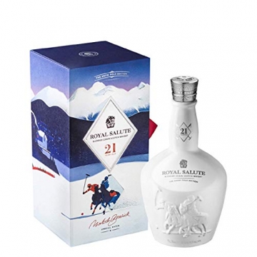 Chivas Brothers Royal Salute 21 Years Old THE SNOW POLO EDITION Blended Grain Scotch Whisky (1 x 0.7 l) - 1