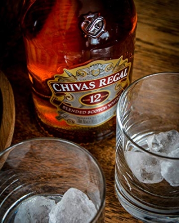 Chivas Regal 12 Jahre Premium Blended Scotch Whisky – 12 Jahre gereifter Blend aus schottischen Malt & Grain Scotch Whiskys aus der Region Speyside – 1 x 1 L - 8