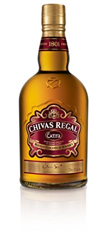 Chivas Regal Extra Blended Scotch Whisky mit Geschenkverpackung – Edle Komposition aus ausgewählten Malt & Grain Whiskys – Whisky mit goldgelber Farbe & fruchtig-süßem Geschmack – 1 x 0,7 L - 1