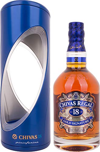 Chivas Regal Scotch 18 Years Old Gold Signature Pininfarina Edition Whisky mit Geschenkverpackung (1 x 0.7 l) - 1