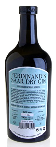 FERDINAND'S G&T Suitcase mit 2 Fl. Tonic Water (DR. Polidori Dry Tonic + Cucumber Tonic) Spirituose, (1 x 500 ml / 2 x 200 ml) - 4