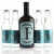 FERDINAND'S Saar Dry Gin (0,5l, 44% vol.) & 4 x FEVER TREE Mediterranen Tonic Water SET - 1
