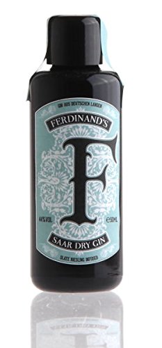 FERDINAND'S Saar Dry Gin MINIATUR 50ml, 44% vol. - 1