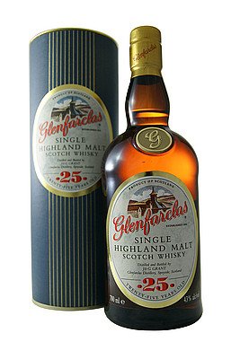 Glenfarclas 25 Years Highland Single Malt Scotch Whisky 43% 0,7l Flasche - 1