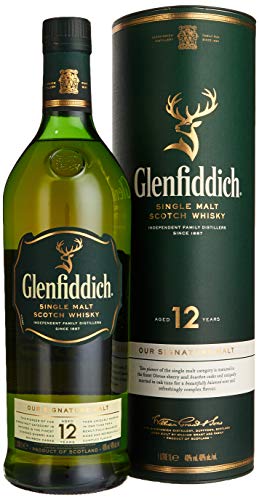 Glenfiddich 12 Jahre Single Malt Whisky (1 x 1 l) - 1
