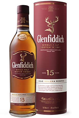 Glenfiddich 15 Years Old OUR SOLERA FIFTEEN Single Malt Scotch Whisky (1 x 0.7 l) - 1