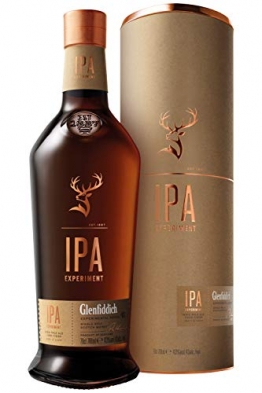 Glenfiddich IPA Experiment Single Malt Scotch Whisky mit Geschenkverpackung (1 x 0,7 l) – limitierte Premium-Auflage in Indian Pale Ale Fässern gereift - 1