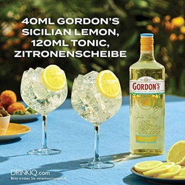 Gordon's Sicilian Lemon Gin (1 x 1 l) - 3