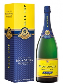 Heidsieck Monopole Blue Top Brut Magnum in Geschenkverpackung Champagner (1 x 1.5 l) - 1