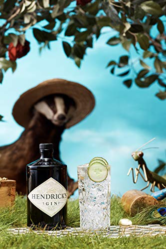 Hendrick's Gin - der einzigartige Gin mit Gurken und Rosenblattessenzen, 44% Vol., 700ml - 3