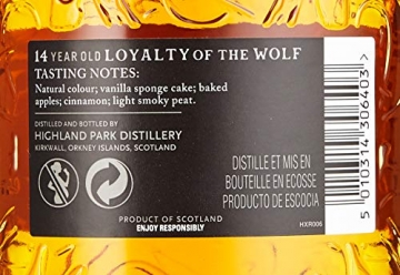 Highland Park 14 Years Loyalty Of The Wolf + GB Whisky (1 x 1000 ml) - 7