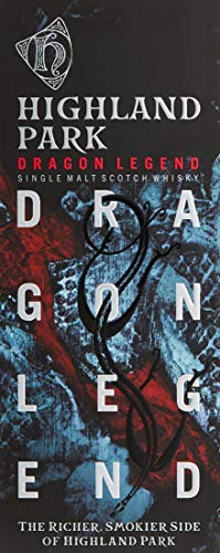 Highland Park Dragon Legend Single Malt Scotch Whisky (1 x 0.7 l) – intensives, aromatisches Raucharoma, inspiriert durch die Wikinger-Saga - 4