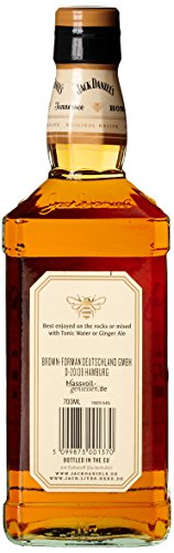 Jack Daniel's Tennessee Honey - Whisky-Likör - 35% Vol. (1 x 0.7 l)/Echter Jack. Echter Honig. - 2
