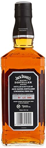 Jack Daniels Tennessee Whisky - 43% Vol. - Master Distiller Serie Nr. 5 - Bourbon in limitierter Auflage (1 x 70 cl) - 3