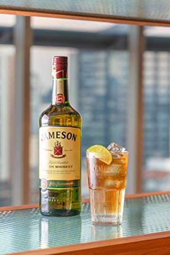 Jameson Irish Whiskey – Blended Irish Whiskey aus feinen, dreifach destillierten Pot Still und Grain Whiskeys – Milder und zeitloser Whiskey aus Irland – 1 x 1 L - 12