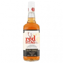 Jim Beam Bourbon Red Stag Black Cherry 70cl - (Packung mit 6) - 1