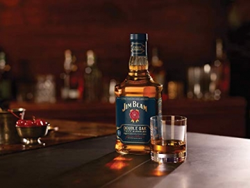 Jim Beam Double Oak - Twice Barreled Bourbon Whiskey, zweifach gereift in ausgeflammten Weißeichenfässern, 43% Vol, 1 x 0,7l - 4