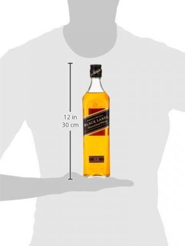 Johnnie Walker Black Label, Geschenkpackung mit 2 Gläsern Blended Whisky (1 x 0.7 l) - 5