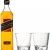 Johnnie Walker Black Label, Geschenkpackung mit 2 Gläsern Blended Whisky (1 x 0.7 l) - 1