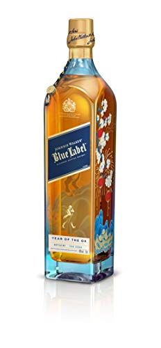 Johnnie Walker Blue Label Blended Scotch Whisky, Chinese New Year – Year of the Ox 2021 – Limited-Edition Design im Geschenkkarton, 70cl - 3